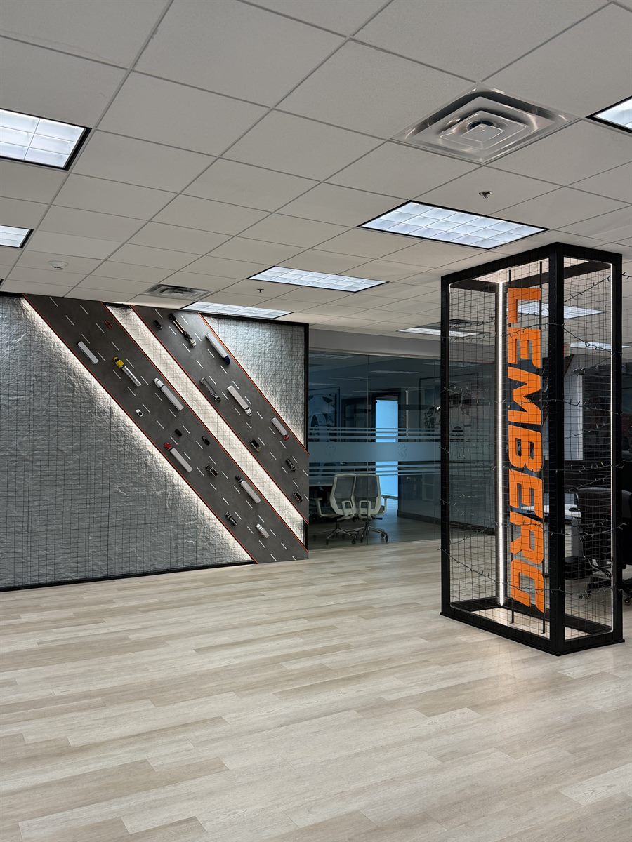 Inside the Lemberg Group office in East Dundee